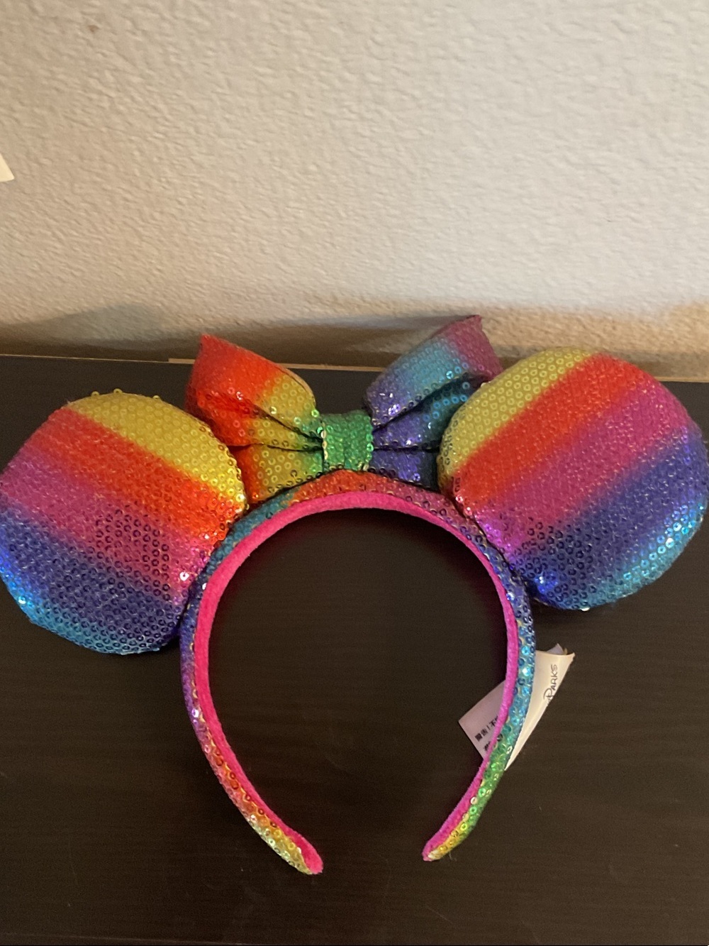 Disney Rainbow Sequin Minnie Ears Headband - Multicolor